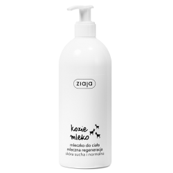 ZIAJA KOZIE MLEKO MLECZKO DO CIAŁA/DOZOWNIK 400ML